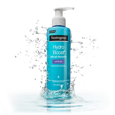 NEUTROGENA HYDRO BOOST LATTE GEL DETERGENTE 200 ML - Luckyfarma.it