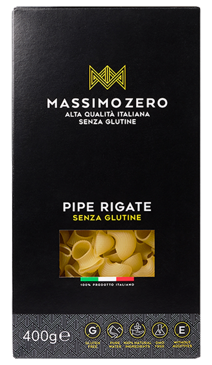 MASSIMO ZERO PIPE RIGATE 400 G - Luckyfarma.it