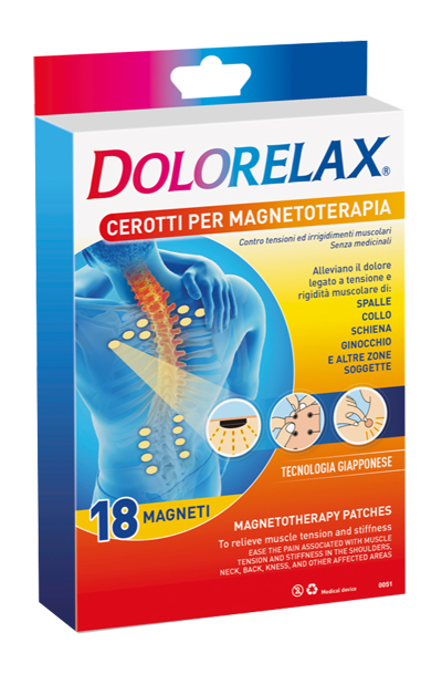 CEROTTO PER MAGNETOTERAPIA DOLORELAX 18 PEZZI - Luckyfarma.it