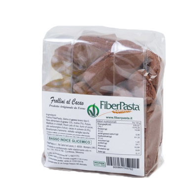 FIBERPASTA FROLLINI AL CACAO 250 G - Luckyfarma.it