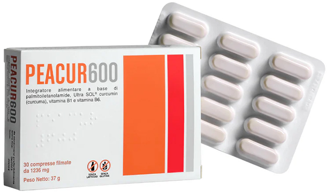 PEACUR 600 30 COMPRESSE 36 G - Luckyfarma.it