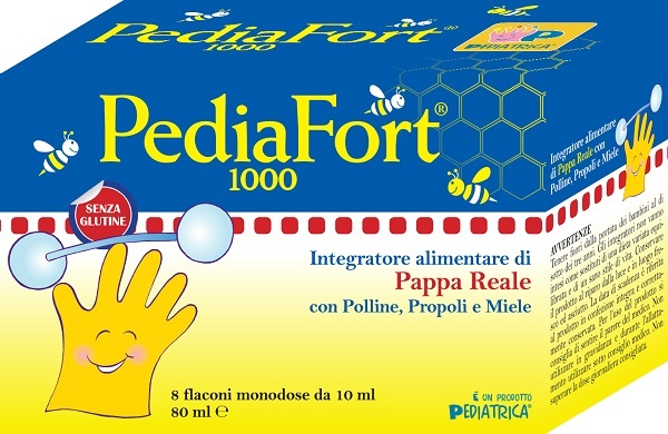 PEDIAFORT 1000 8 FLACONCINI 10 ML - Luckyfarma.it