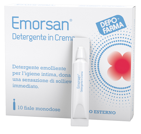 EMORSAN DETERGENTE CREMA 10 FIALE DA 3,5 ML - Luckyfarma.it