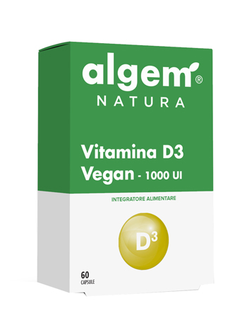 VITAMINA D3 VEGAN 1000 UI 60 CAPSULE - Luckyfarma.it