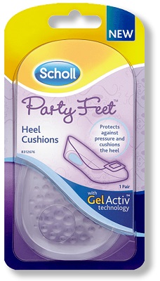 PLANTARE ORTOPEDICO SCHOLL PARTY FEET GEL ACTIVE TALLONE - Luckyfarma.it