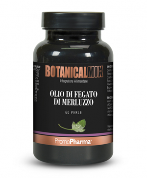 OLIO DI FEGATO DI MERLUZZO BOTANICAL MIX 60 PERLE - Luckyfarma.it