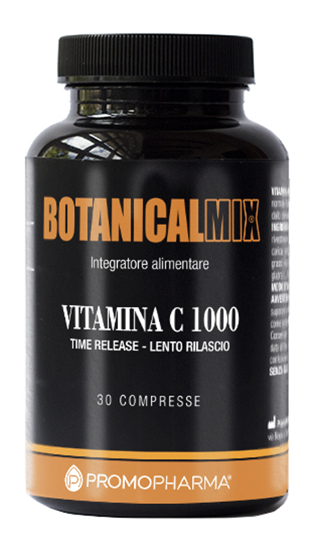 VITAMINA C 1000 BOTANICAL MIX 30 COMPRESSE - Luckyfarma.it