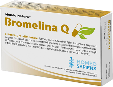 BROMELINA Q MONDO NATURA 30 COMPRESSE - Luckyfarma.it
