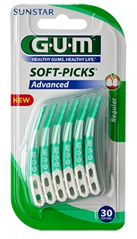 GUM SOFTPICKS ADVANCE SCOVOLINO SMALL GOMMA 30 PEZZI - Luckyfarma.it