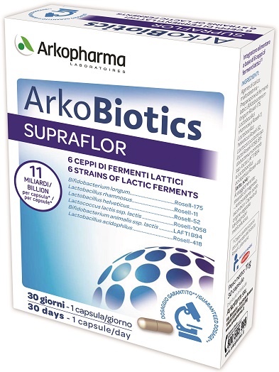 ARKOBIOTICS SUPRAFLOR 30 CAPSULE - Luckyfarma.it