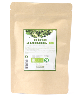 TE' DETOX SUPERGREEN BIO 100 G - Luckyfarma.it