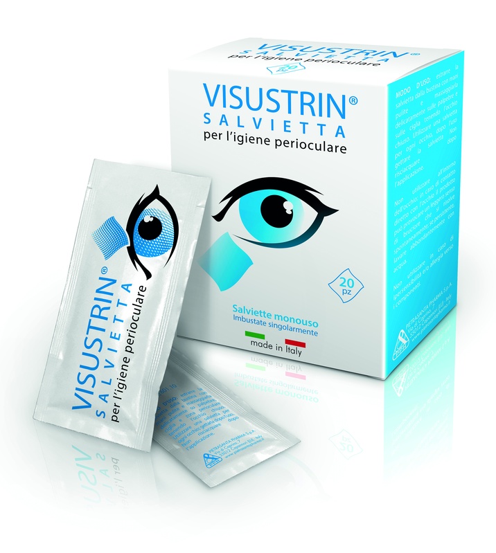 VISUSTRIN SALVIETTA OCULARE 20 PEZZI - Luckyfarma.it