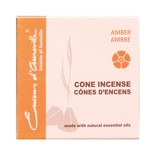MAROMA ENCENS D'AUROVILLE CONI AMBRA - Luckyfarma.it