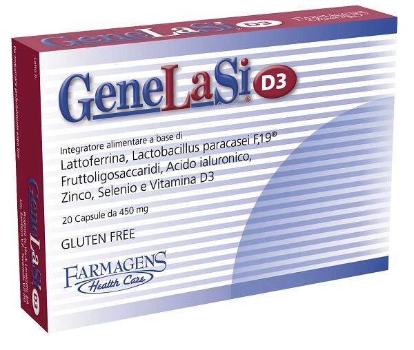 GENELASI D3 20 CAPSULE 450 MG - Luckyfarma.it