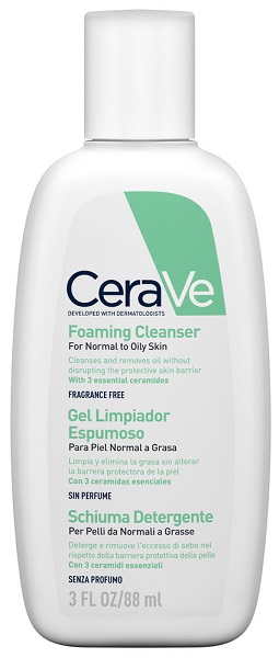 CERAVE SCHIUMA DETERGENTE VISO 88 ML - Luckyfarma.it