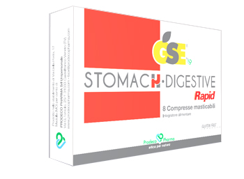 GSE STOMACH DIGESTIVE RAPID 8 COMPRESSE - Luckyfarma.it