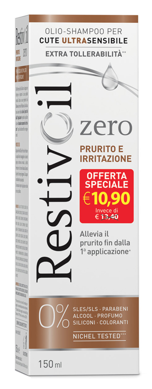 RESTIVOIL ZERO PRURITO E IRRITAZIONE OFFERTA SPECIALE 150 ML - Luckyfarma.it