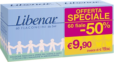 FIALE MONODOSE LIBENAR 60 PEZZI DA 5 ML - Luckyfarma.it
