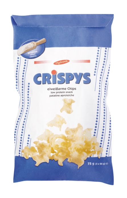 MY SNACK CRISPYS SFOGLIE DI PATATE 3 BUSTE DA 25 G - Luckyfarma.it