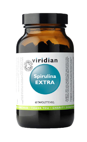 VIRIDIAN SPIRULINA EXTRA 60TAV - Luckyfarma.it