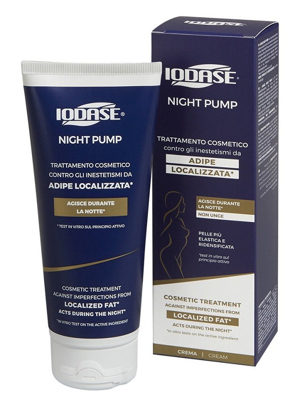 IODASE NIGHT PUMP TRATTAMENTO NOTTE ADIPE LOCALIZZATA 200 ML - Luckyfarma.it