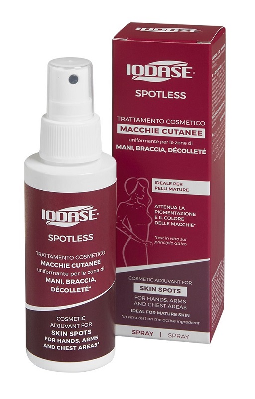 IODASE SPOTLESS TRATTAMENTO AGE SPOTS MANI BRACCIA DECOLLETE SPRAY 100 ML - Luckyfarma.it