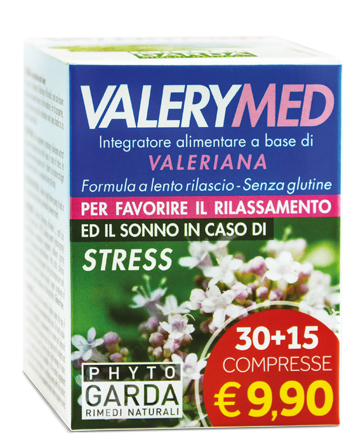 VALERYMED RILASCIO PROLUNGATO 30 + 15 COMPRESSE - Luckyfarma.it