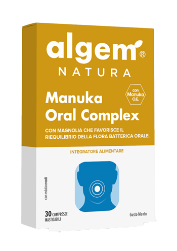 ALGEM MANUKA ORAL COMPLEX 30 COMPRESSE - Luckyfarma.it