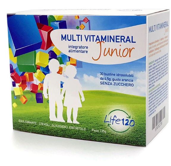 MULTI VITAMINERAL JUNIOR 30 BUSTINE - Luckyfarma.it