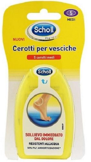 SCHOLL CEROTTI PER VESCICHE MEDIO 5 PEZZI - Luckyfarma.it