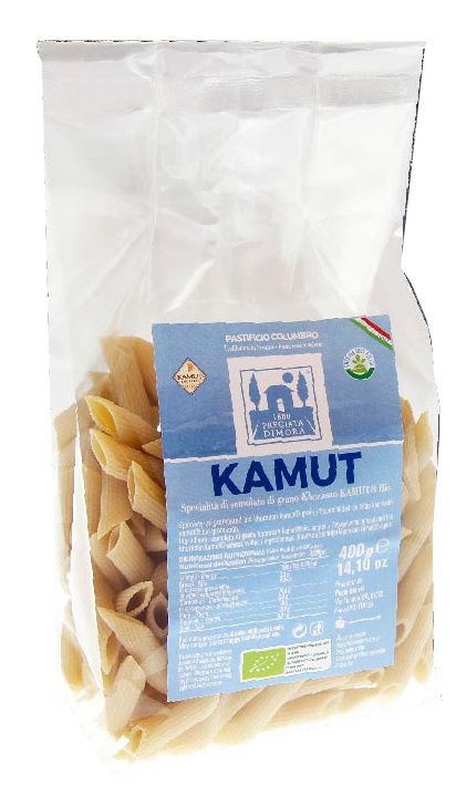 1800 PREGIATA DIMORA PENNE DI KAMUT 400 G - Luckyfarma.it