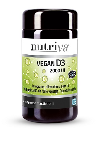 NUTRIVA VEGAN D3 60 COMPRESSE 2000 UI - Luckyfarma.it