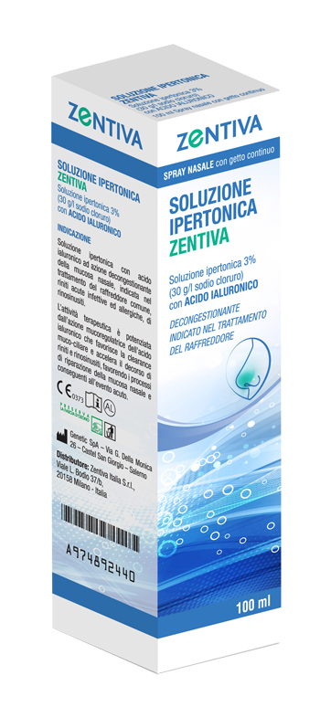 SOLUZIONE IPERTONICA ZENTIVA SPRAY NASALE 100 ML - Luckyfarma.it