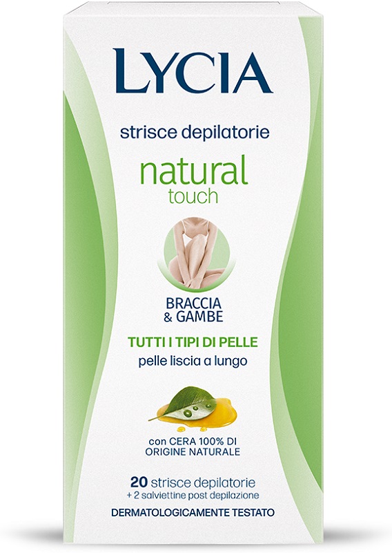 LYCIA 20 STRISCE B/G NATURALE 12 PEZZI - Luckyfarma.it