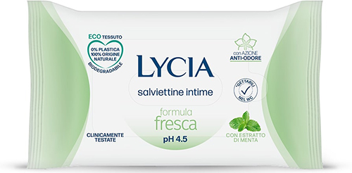 LYCIA SALVIETTINE INTIME FRESH 12 SALVIETTINE - Luckyfarma.it
