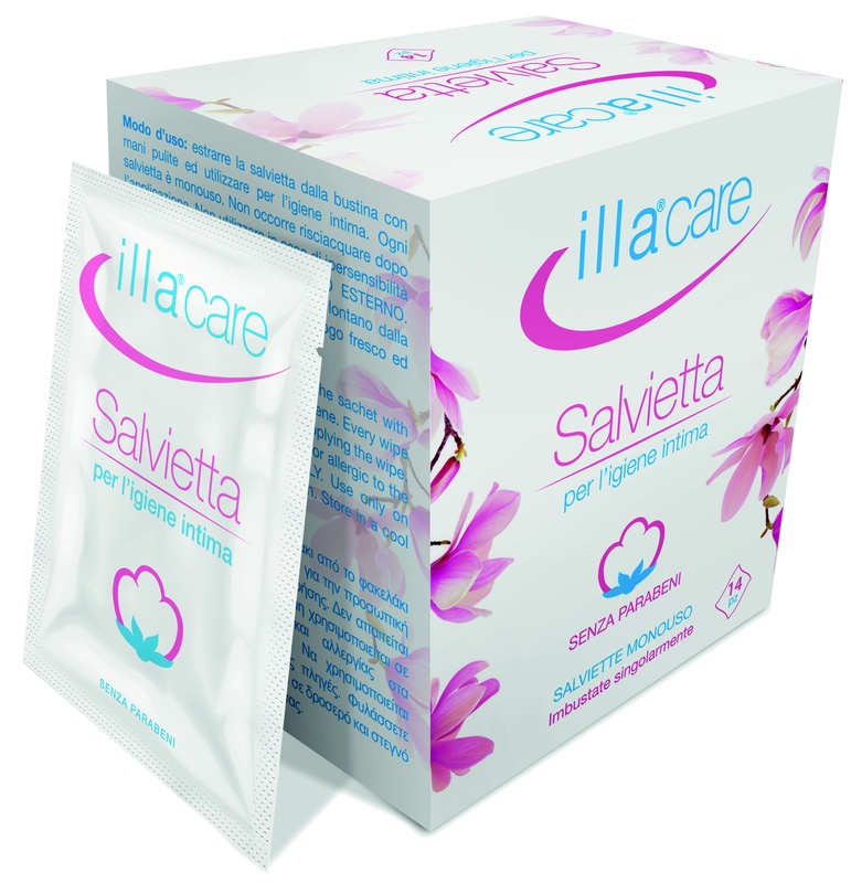 ILLA CARE SALVIETTA INTIMA 14 PEZZI - Luckyfarma.it