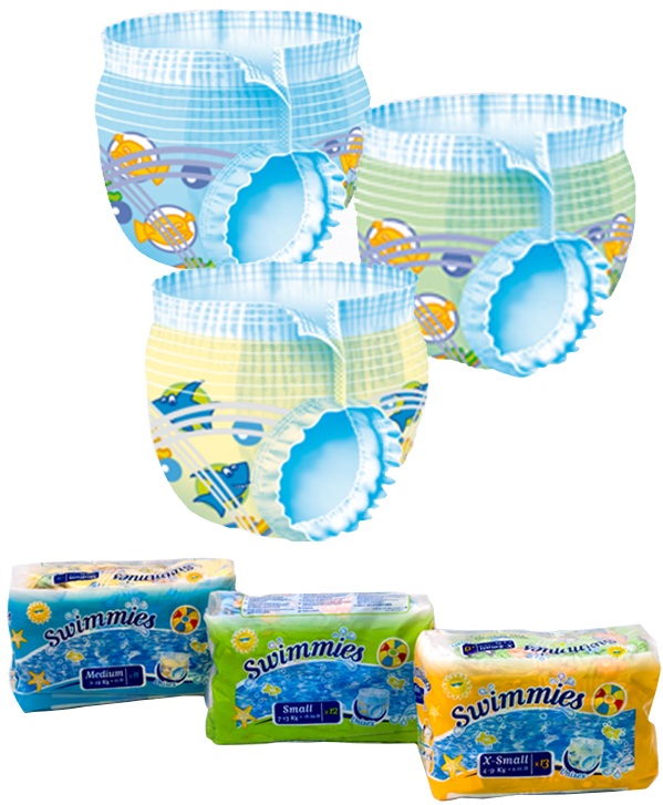 SWIMMIES PANNOLINO PANTS S3 12 KG+ TAGLIA M 11 PEZZI - Luckyfarma.it