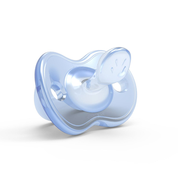 NUVITA ORTOHOSOFT SUCCHIETTO CON TETTARELLA ORTODONTICA BLU - Luckyfarma.it
