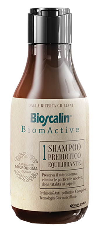 BIOSCALIN BIOMACTIVE SHAMPOO PREBIOTICO EQUILIBRANTE 200 ML - Luckyfarma.it