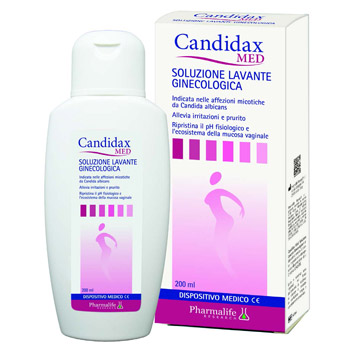 CANDIDAX MED SOLUZIONE LAVANTE GINECOLOGICA 200 ML - Luckyfarma.it