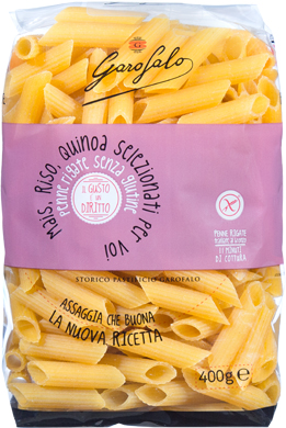 GAROFALO PENNE RIGATE SENZA GLUTINE 400 G - Luckyfarma.it