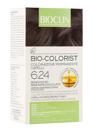 BIOCLIN BIO COLORIST 6,24 BIONDO SCURO BEIGE RAME - Luckyfarma.it
