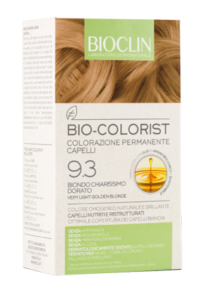 BIOCLIN BIO COLORIST 9,3 BIONDO CHIARISSIMO DORATO - Luckyfarma.it