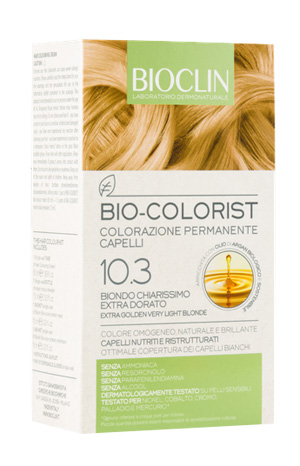 BIOCLIN BIO COLORIST 10,3 BIONDO CHIARISSIMO EXTRA DORATO - Luckyfarma.it