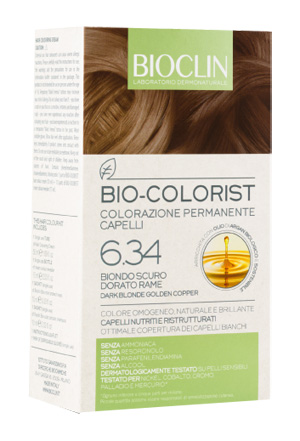 BIOCLIN BIO COLORIST 6,34 BIONDO SCURO DORATO RAME - Luckyfarma.it