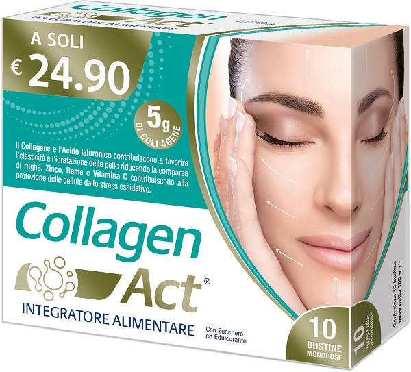 COLLAGEN ACT 10 BUSTINE MONODOSE - Luckyfarma.it