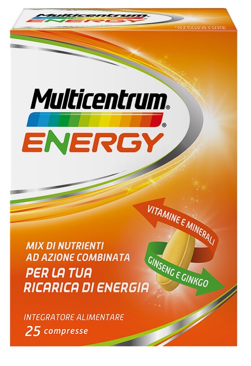 MULTICENTRUM MC ENERGY 25 COMPRESSE - Luckyfarma.it