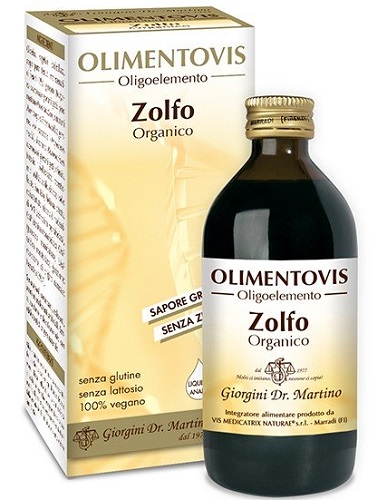 ZOLFO ORGANICO OLIMENTOVIS 200 ML - Luckyfarma.it