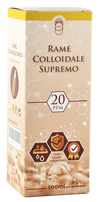 RAME COLLOIDALE SUPREMO 20PPM 100 ML - Luckyfarma.it