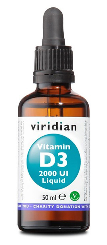 VIRIDIAN VITAMIN D3 2000UI LIQUID 50 ML - Luckyfarma.it